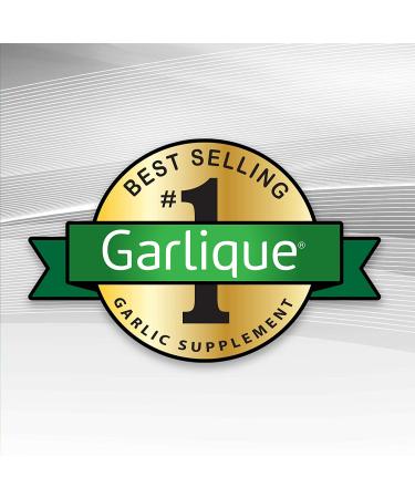 Garlique Garlic Extract Supplement - Healthy Blood Pressure Formula - Odorless & Vegan - 60 Caplets - Buy Online on GoSupps.com
