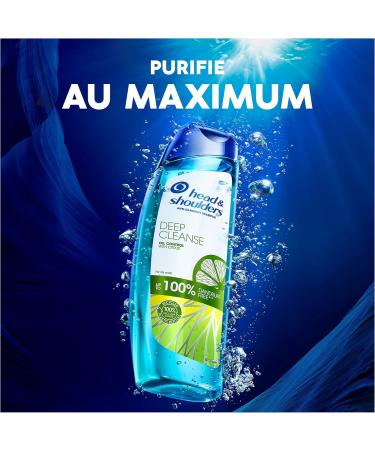 Head & Shoulders Pure Intense Sebum-Regulating Anti-Dandruff Shampoo - Lemon - Up to 100% Dandruff Eliminated - 625 ml - Buy Online on GoSupps.com