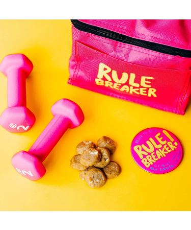 Rule Breaker Snacks Vegan Gluten Free Birthday Cake Blondie Cookie Bites 4 oz (Pack of 2) | Plant-Based, Dairy-Free, Nut-Free, Soy-Free, Allergen-Free, Kosher School Snacks for Kids and Adults - Buy Online on GoSupps.com