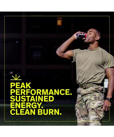 Echelon Pre-Workout Energy Drink 12-Pack - Berry Habanero - Peak Performance Supplement with 300mg Caffeine, Beta-Alanine, L-Theanine & Fiber - Vegan - Buy Online on GoSupps.com