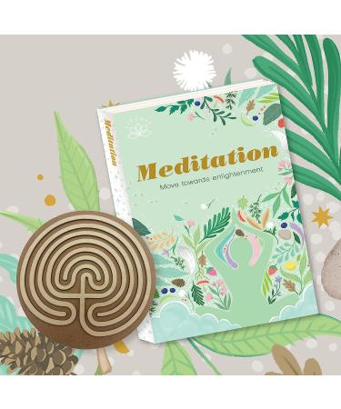Elevate Meditation Kit: Mindfulness Tools for Adults | Mental Health Essentials | Meditation Aid & Finger Labyrinth for Stress Relief - Buy Online on GoSupps.com