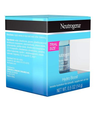 Neutrogena Hydro Boost Water Gel 0.5 oz - Hydrating Moisturizer for Soft, Supple Skin - Buy Online on GoSupps.com