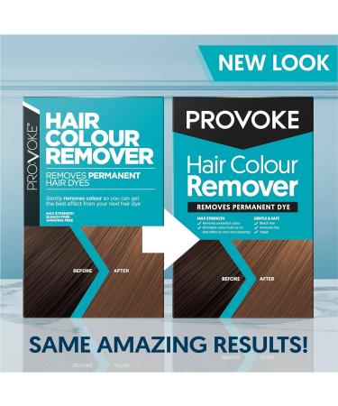 PROVOKE Hair Colour Remover Max Strength - Multicoloured Hair Dye Removal | Ammonia-Free Formula - Buy Online on GoSupps.com