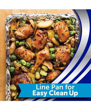 Reynolds Wrap Aluminum Foil - 30 Sq Ft, Pack of 2 - High-Quality Kitchen Essential - Buy Online on GoSupps.com