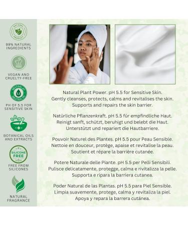Nature's Intervention - Facial Cleansing Lotion - 99% Natural - Unscented pH 5.5 for Sensitive Skin. Gently Cleanse Hydrate. 150ml - Buy Online on GoSupps.com