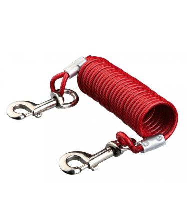 Trixie Coiled Cable Yard Chain 5 m Red 5 meters - Buy Online on GoSupps.com