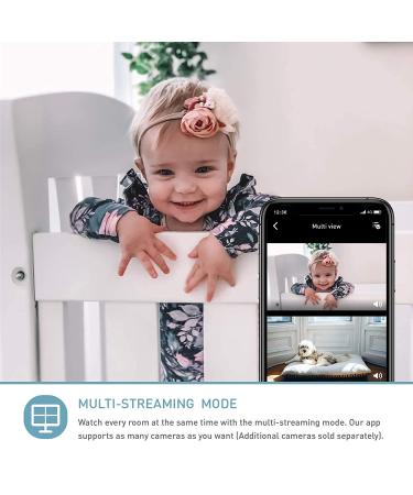 Lollipop Baby Monitor (Turquoise) - with Contactless Breathing Monitoring (No Extra Sensor Required  Subscription Service)  Sleep Tracking and True Crying Detection  Smart AI WiFi Baby Camera - Buy Online on GoSupps.com