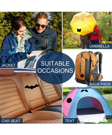 MOONSJONES 8 Sheet Down Jacket Repair Patch Kit - Waterproof Black Nylon Patches for Jackets - Self-Adhesive Patagonia Sticker - Blemish and Tenacious Repair - Jacket Patching Set - Buy Online on GoSupps.com