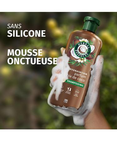 Herbal Essences Routine Hydratation Parfum Coco Avec Shampoing 250ml Apr s-Shampoing 200ml Et Masque 500ml. Aide Nourrir et Lisser Pour Des Cheveux Doux. Ingr dients d'Origine Naturelle* V gan - Buy Online on GoSupps.com