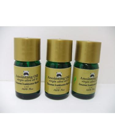 Zelda 100% Body Oil Blend - Cinnamon Frankincense & Myrrh | Olive Oil | 3x5ml Bottles | International Shipping - Buy Online on GoSupps.com