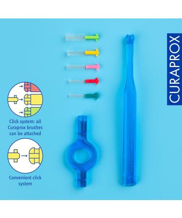Curaprox Interdental Brushes CPS Prime Plus Mix-Set | 5 Pack (0.6-1.1mm) for Effective Oral Care | International Shipping Available - Buy Online on GoSupps.com