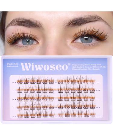 Brown Lash Clusters - Natural Wispy Extensions 8-12MM | DIY Eyelash for Beginners - Buy Online on GoSupps.com