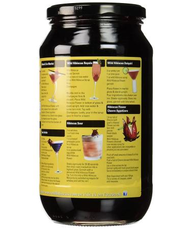 Wild Hibiscus Flower Company Syrup - 2.5 lb | Premium Quality Hibiscus Syrup - Buy Online on GoSupps.com