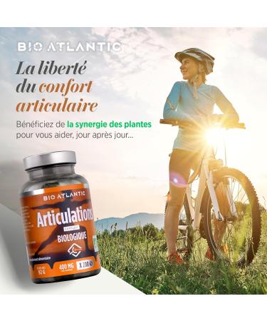 Organic Joint 400 mg - 120 tablets - Harpagophytum Horsetail Meadowsweet - Buy Online on GoSupps.com