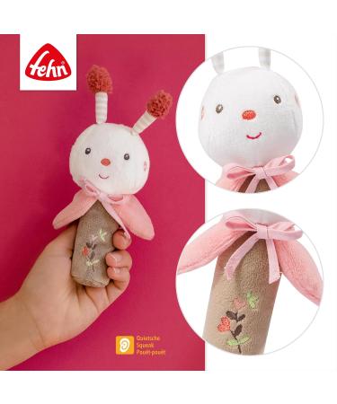 Fehn Stabgreifling Bee - Motor Skills & Sensory Baby Toy - Cuddly Squeaky Gift for 0+ Months - Buy Online on GoSupps.com