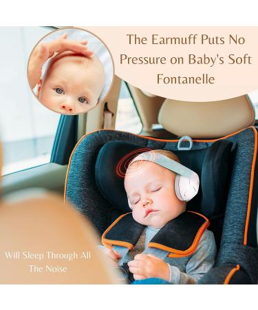 Baby Noise Cancelling Headphones 0-24 Months - Soundproof Ear Protection for Kids - Travel Essentials - Buy Online on GoSupps.com