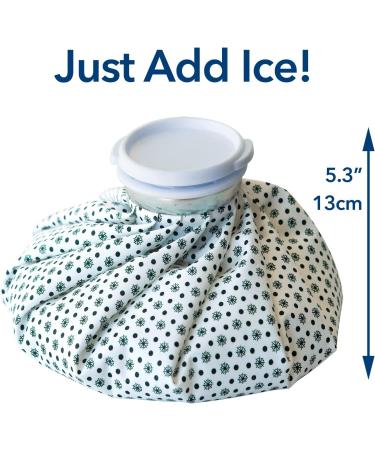 Carex Ice Bag - Reusable Ice Pack for Injuries, Headaches, Muscle Pain & Strains - Buy Online on GoSupps.com