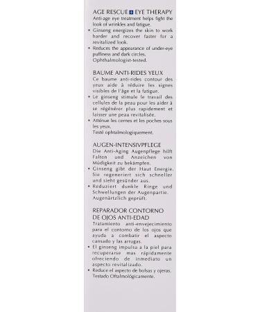 Lab Series Age Rescue Eye Therapy 0.5oz - Anti-Aging Solution for Men - Buy Online on GoSupps.com