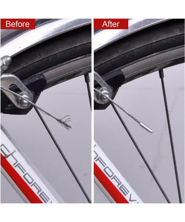 Hotop Mountain Bike Brake and Gear Cable Set with End Crimps - 2 Pack - Buy Online on GoSupps.com