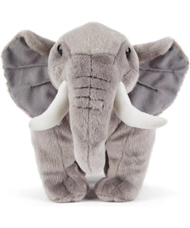 Zappi Co Safari Animals Collection Plush Elephant Toy - Soft & Cuddly (36cm Depth) - Buy Online on GoSupps.com
