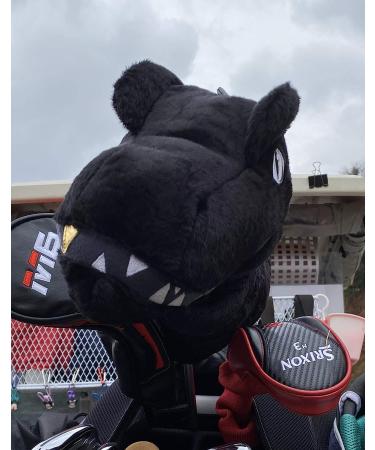 Dinofactory T-Rex Golf Head Cover - Black Dinosaur Driver Headcover - Buy Online on GoSupps.com