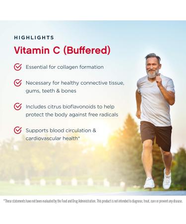 Jarrow Formulas Buffered Vitamin C 750mg - 100 Tablets (Pack of 2) with Citrus Bioflavonoids for Immune Support - Antioxidant Blend for Wellness - 200 Servings - Buy Online on GoSupps.com