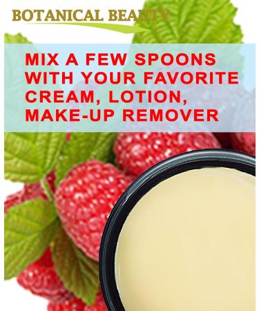 Buy 100% Pure Raw Red Raspberry Seed Oil Butter - Virgin Unrefined Cold-Pressed 8 Fl Oz | Vitamin E & C Rich for Face Skin Body Hair Lips Nails | International Shipping Available - Buy Online on GoSupps.com