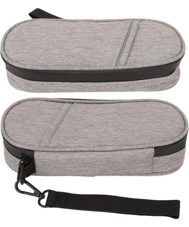 Insulin Cooler Bag for Diabetic Pens - Gray, Portable Cooling Pouch for Indoor & Outdoor Travel - Buy Online on GoSupps.com