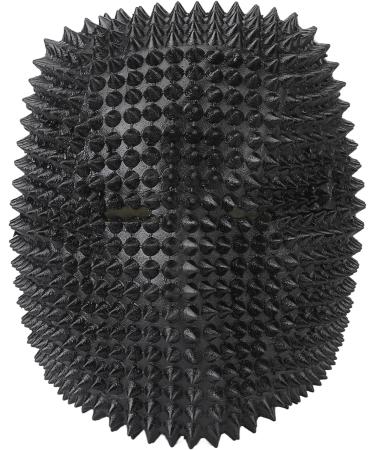 Shop Unique Black Spikes Face Cover - Perfect for Halloween Music Festivals & Cosplay | Easy to Wear & Clean - Buy Online on GoSupps.com