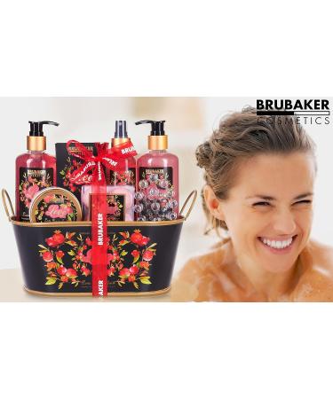 BRUBAKER Cosmetics Beauty Set Love - 12 pcs Passion Fruit Bath & Shower Set Gift in Decorative Tub - International Shipping Available - Buy Online on GoSupps.com