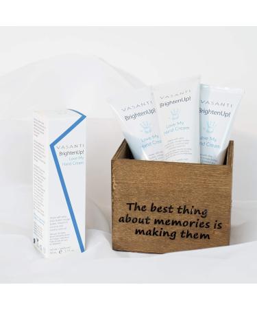 Vasanti Brighten Up! Love My Hand Cream 150mL - Rich in Aloe Butter and Natural Oils For Softer Smoother Younger Looking Hands - Buy Online on GoSupps.com