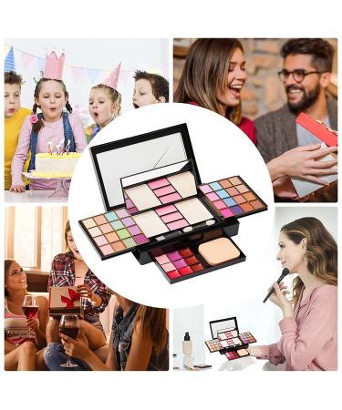 LT Makeup Palette - 46 Bright Colors Eyeshadow & Lip Gloss Kit - Buy Online on GoSupps.com