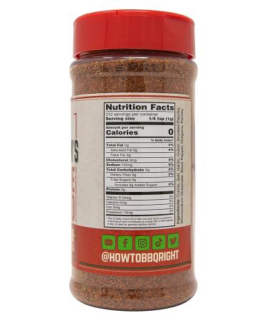 Malcom's Seasoning Grande Gringo | Spicy Mexican Seasoning for BBQ, Grill, Tacos, Dips, and Margaritas | 16oz (11oz Net Weight) - Buy Online on GoSupps.com