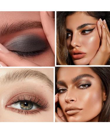 Buy Naked Eyeshadow Palette - 12 Natural Nude Colors Longwearing Matte & Shimmer Blendable Makeup with Double-Ended Brush Perfect for Every Day - Pack of 2 - Buy Online on GoSupps.com