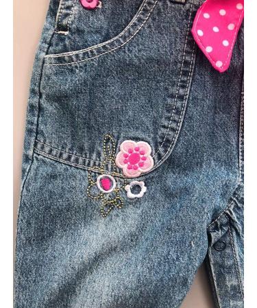 Peacolate Baby Girls Overalls with Belt - Rose, 12-18 Months - Buy Online on GoSupps.com