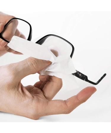 Lippus Premium Glasses Cleaning Cloths - 210 Pack | Streak-Free Residue-Free & Disinfecting for Glasses Screens & Cameras - Buy Online on GoSupps.com