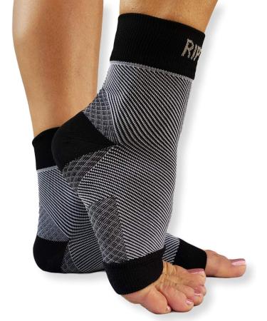 RiptGear Plantar Fasciitis Socks - Ankle Brace with Arch Support - Foot Pain Relief - Large (1 Pair) - Buy Online on GoSupps.com