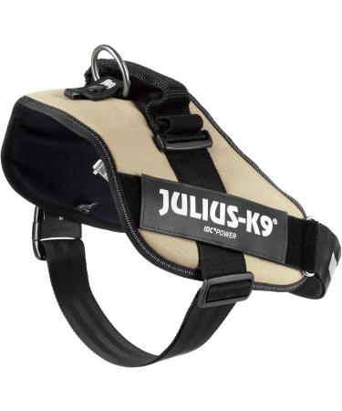 IDC Powerharness 2XL/3 - Premium Beige Dog Harness for Ultimate Comfort & Control - Buy Online on GoSupps.com