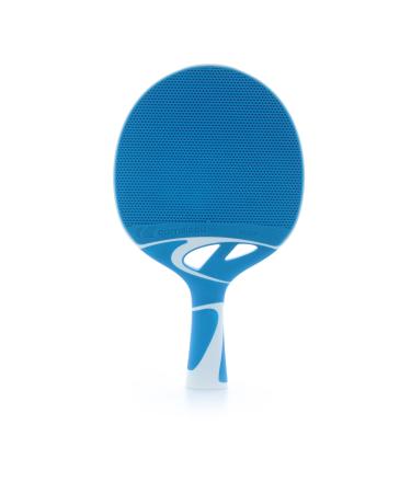 Cornilleau Tacteo 30 Weatherproof Table Tennis Racket - Blue/White