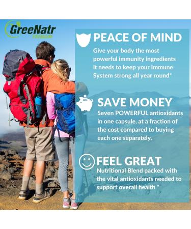 Magnesium Supplement with Glycinate Citrate Malate & Oxide Plus Immune Support with Vitamin C D3 Zinc 50mg Quercetin Echinacea Purpurea Sambucus Elderberry and Ginger - Buy Online on GoSupps.com