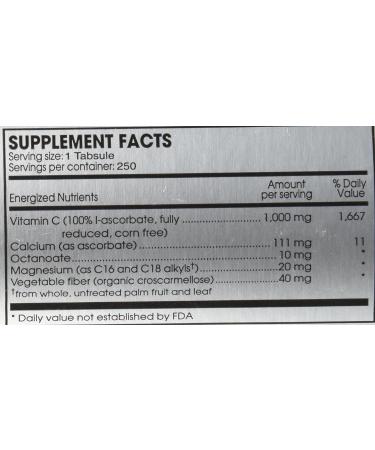 Perque Potent C Guard 1000mg Tablets | High Strength Vitamin C Supplement - Buy Online on GoSupps.com