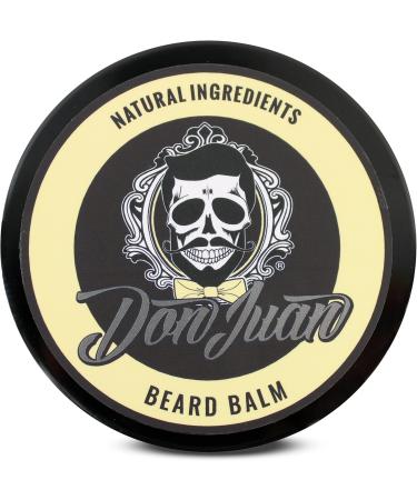 Buy Don Juan Beard Balm - Coconut Blood Orange Scent | All Natural Ingredients Shea Butter & Jojoba Oil | 2 Ounce - International Shipping Available - Buy Online on GoSupps.com
