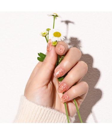 BLUESKY Gel Nail Polish Flower Gel Dancing Dahlia BFL01 Coral Orange Jelly Long Lasting Chip Resistant (Requires Drying Under UV or LED Lamp) - Buy Online on GoSupps.com