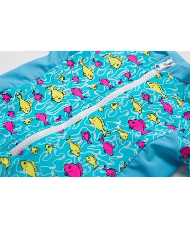 BONVERANO Baby Boys Swimsuit UPF 50+ Sun Protection Lake Blue 9-12 Months - Buy Online on GoSupps.com
