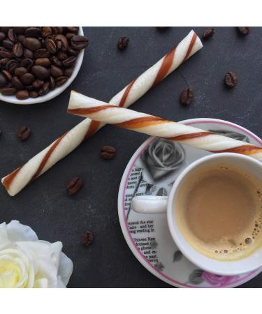 Wendy's Candies - Foodie Flavour Caramel Coffee Stirrer - hot Chocolate stirrers - Edible Candy Stick - Boiled Sweets Like Candy Canes Sweets - Tea Stirring Sticks - Rock Sugar Candy Melts - Ref SCA - Buy Online on GoSupps.com