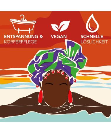 Goddess of Luck Bath Salt - Vegan Fairtrade Bath Crystals in Glass - Natural 450g Bath Additive for Relaxation - Buy Online on GoSupps.com