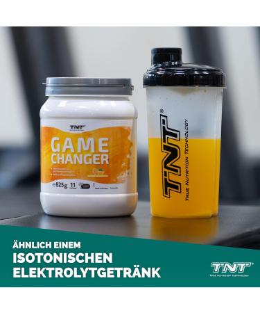 TNT GAME CHANGER (825G) - Vegan Isotonic Electrolyte Drink with Calcium Magnesium & Potassium - Orange Flavor - Vitamins & Minerals for Ultimate Hydration - Buy Online on GoSupps.com