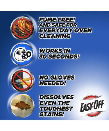 Easy-Off Fume Free Oven Cleaner Lemon 14.5 oz Can - Non-Toxic Oven Cleaning Solution - Buy Online on GoSupps.com