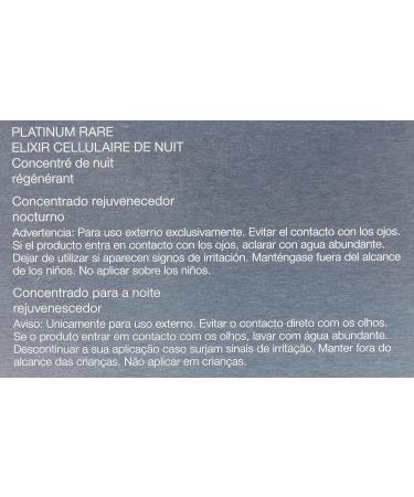 Buy La Prairie Platinum Collection Cellular Platinum Rare Night Elixir 20ml - Best International Shipping - Buy Online on GoSupps.com