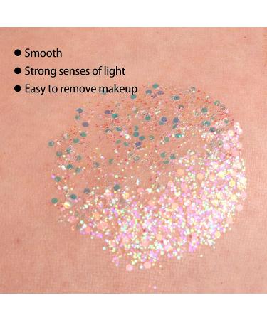 wiwoseo Liquid Eyeshadow Glitter Korean Makeup Diamond Highly Pigmented Eyeshadows Japanese Natural Korean Eye Glitter Shining Eyeshadow Long Lasting Eyeshadow Cosplay Makeup (Galaxy) A-Galaxy - Buy Online on GoSupps.com